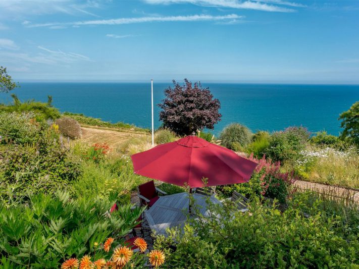 This is the view from the garden from the old house.