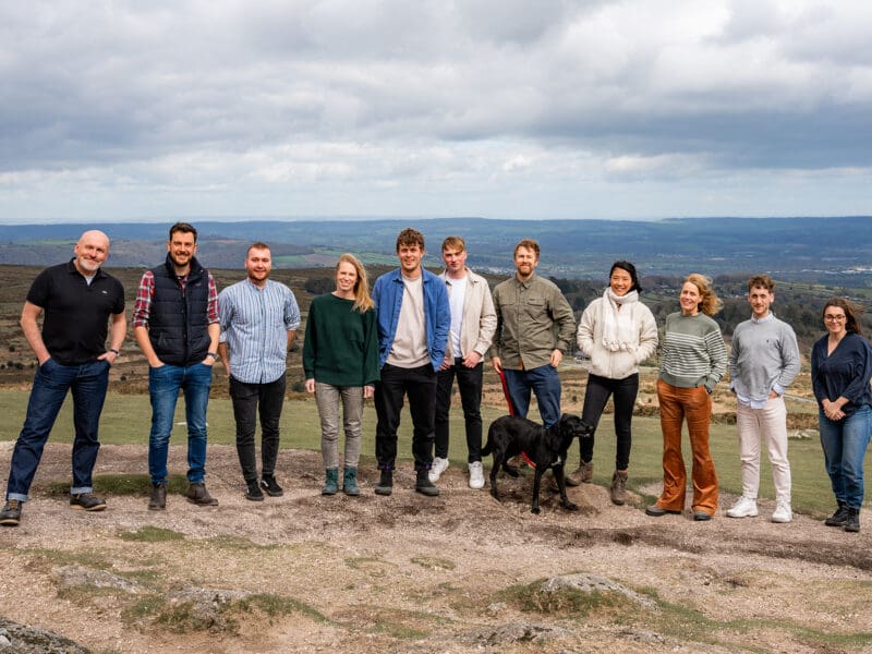 The VESP Team on Dartmoor