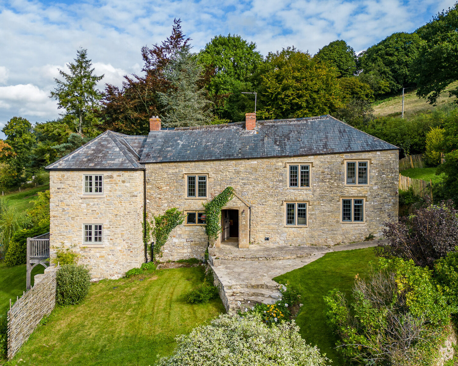 Listed house refurbishment in the Blackdown Hills, East Devon, by VESP architects