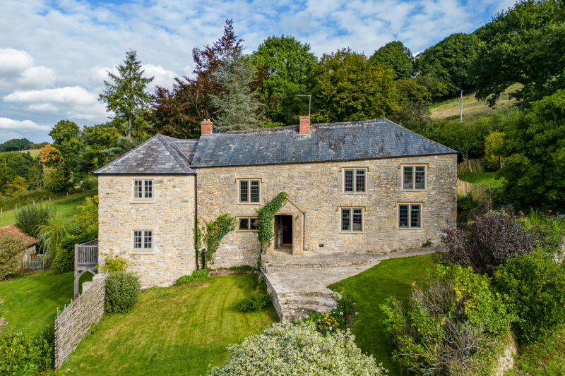 Listed house refurbishment in the Blackdown Hills, East Devon, by VESP architects