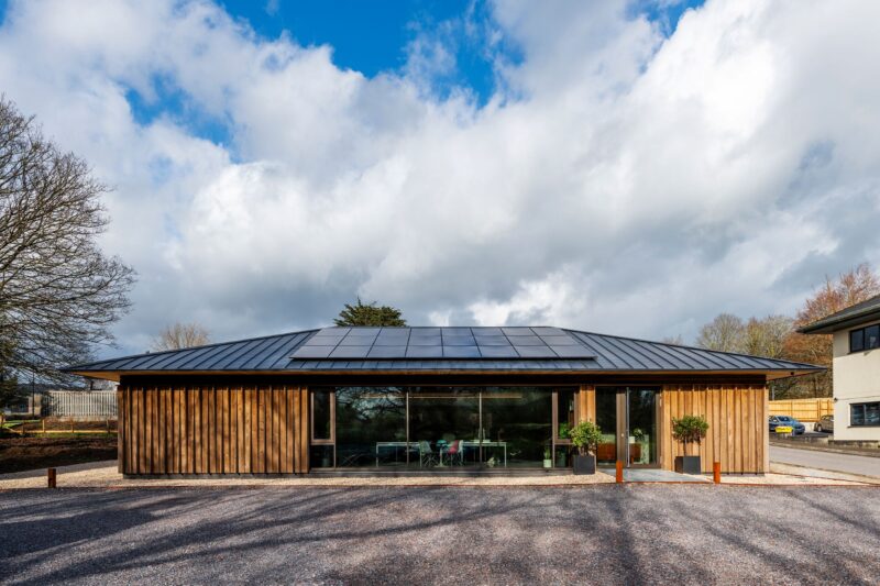 VESP Architects Passivhaus Office in Ashburton, Devon