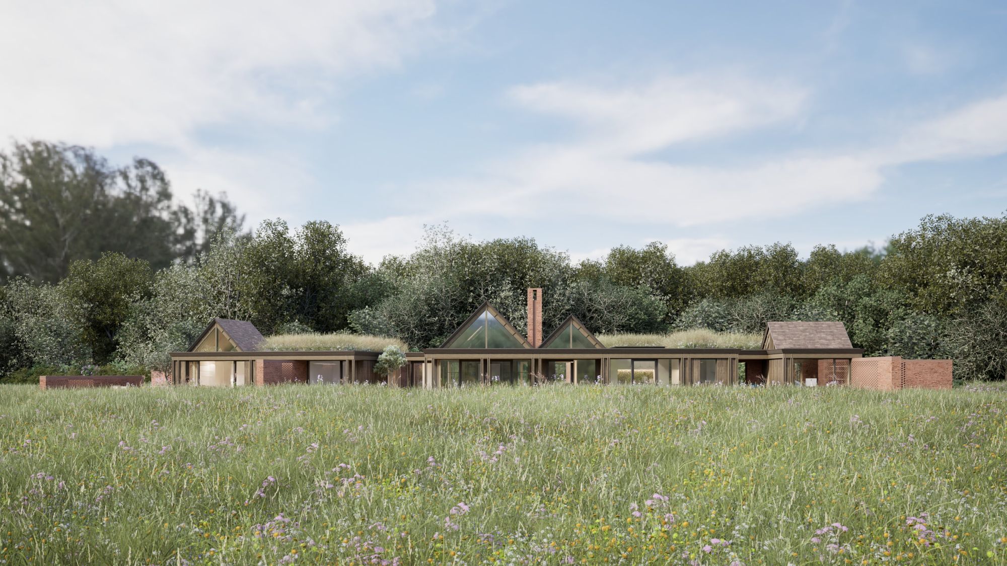 Visualisation of VESP architects NPPF HO11(e) house planning permission.